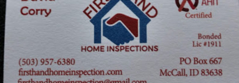 First Hand Home Inspections