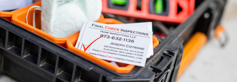 Final Check Inspections